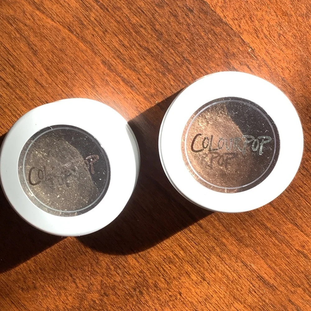 ColourPop Eyeshadow Set - Ebony, Bronze, Blush, Burgundy - Picture 3 of 4